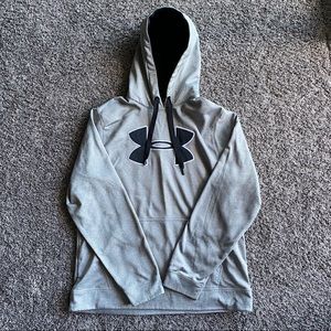 Gray under armour hoodie